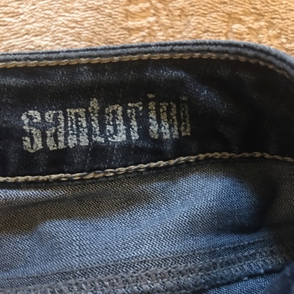 Silver Santorini Jeans Size 26 - Picture 5 of 9